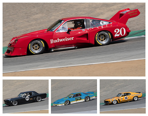 Composite all 4 cars  11X14