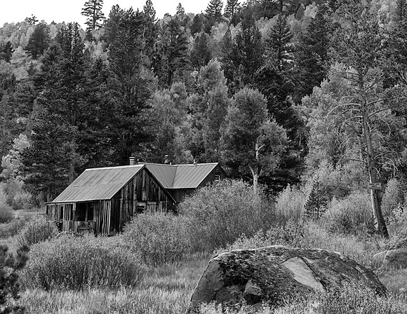 CABIN ON 89 BW